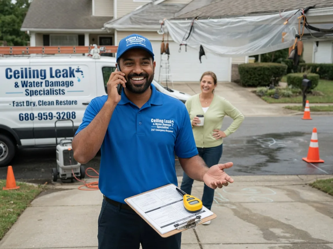 Ceiling Leak Cleanup Roy, NM FAQs